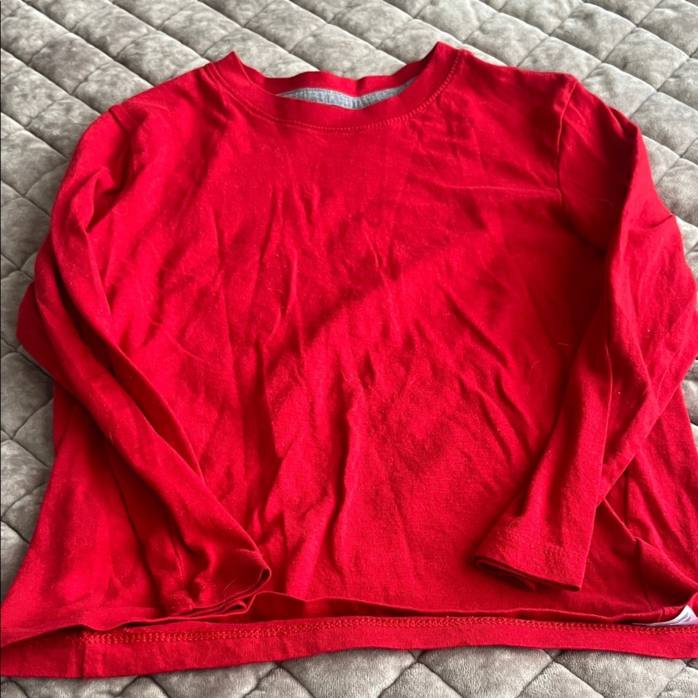 Red Long Sleeve Shirt